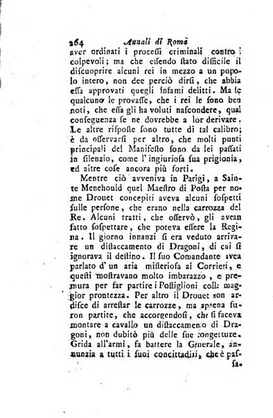 Annali di Roma opera periodica del sig. ab. Michele Mallio