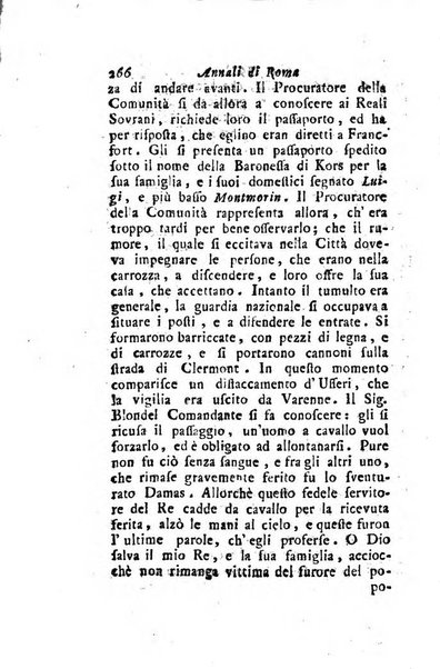 Annali di Roma opera periodica del sig. ab. Michele Mallio