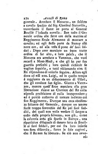 Annali di Roma opera periodica del sig. ab. Michele Mallio