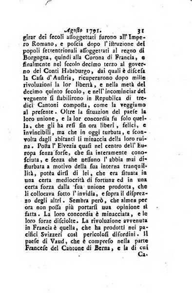 Annali di Roma opera periodica del sig. ab. Michele Mallio