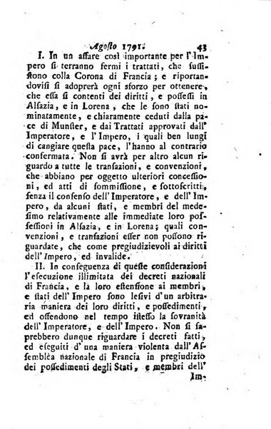 Annali di Roma opera periodica del sig. ab. Michele Mallio