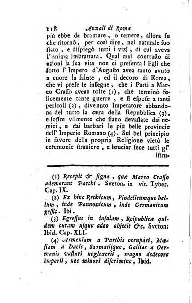 Annali di Roma opera periodica del sig. ab. Michele Mallio