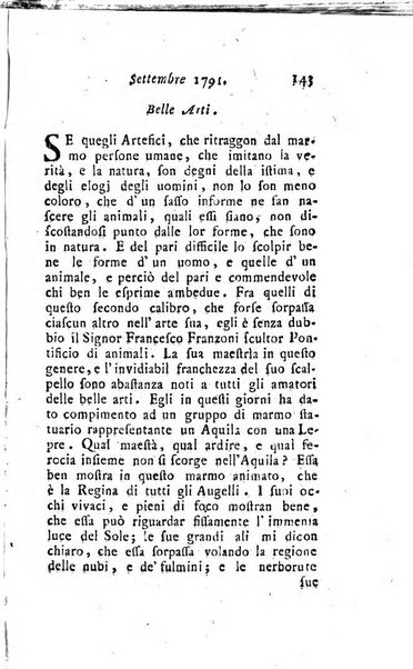 Annali di Roma opera periodica del sig. ab. Michele Mallio