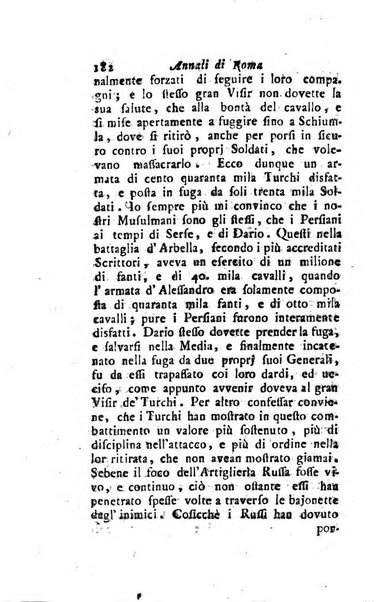 Annali di Roma opera periodica del sig. ab. Michele Mallio