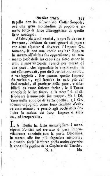 Annali di Roma opera periodica del sig. ab. Michele Mallio