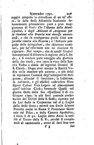 Annali di Roma opera periodica del sig. ab. Michele Mallio