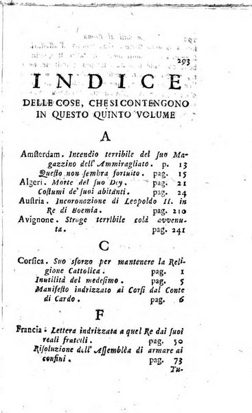 Annali di Roma opera periodica del sig. ab. Michele Mallio