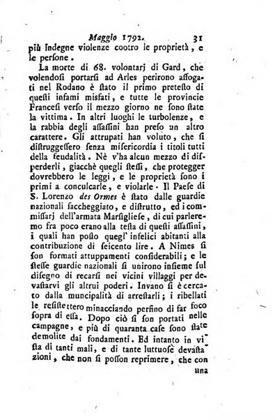 Annali di Roma opera periodica del sig. ab. Michele Mallio