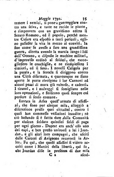 Annali di Roma opera periodica del sig. ab. Michele Mallio