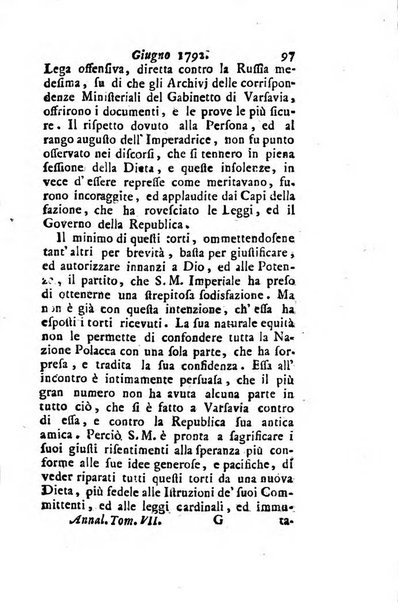 Annali di Roma opera periodica del sig. ab. Michele Mallio