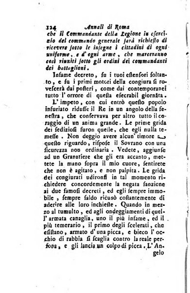 Annali di Roma opera periodica del sig. ab. Michele Mallio