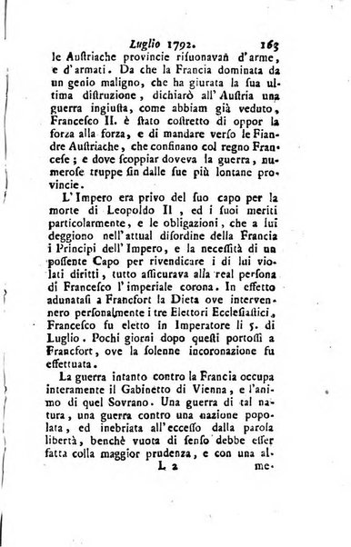 Annali di Roma opera periodica del sig. ab. Michele Mallio