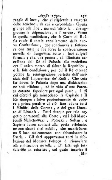 Annali di Roma opera periodica del sig. ab. Michele Mallio