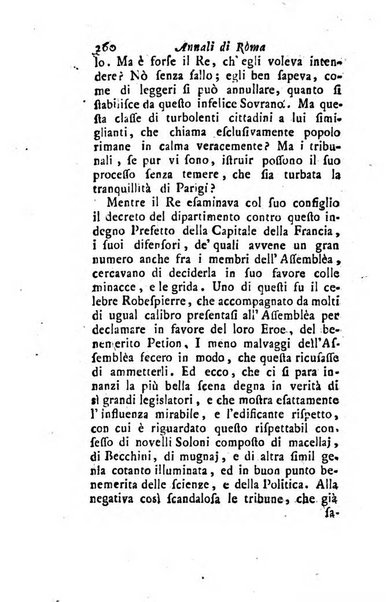 Annali di Roma opera periodica del sig. ab. Michele Mallio