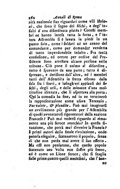 Annali di Roma opera periodica del sig. ab. Michele Mallio