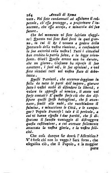 Annali di Roma opera periodica del sig. ab. Michele Mallio