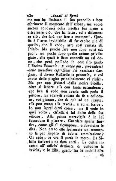 Annali di Roma opera periodica del sig. ab. Michele Mallio