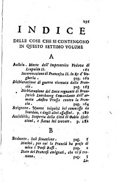 Annali di Roma opera periodica del sig. ab. Michele Mallio