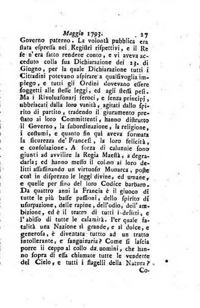 Annali di Roma opera periodica del sig. ab. Michele Mallio