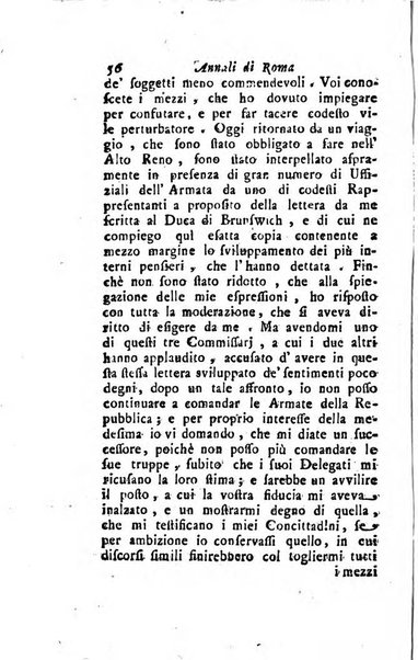 Annali di Roma opera periodica del sig. ab. Michele Mallio