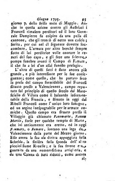 Annali di Roma opera periodica del sig. ab. Michele Mallio