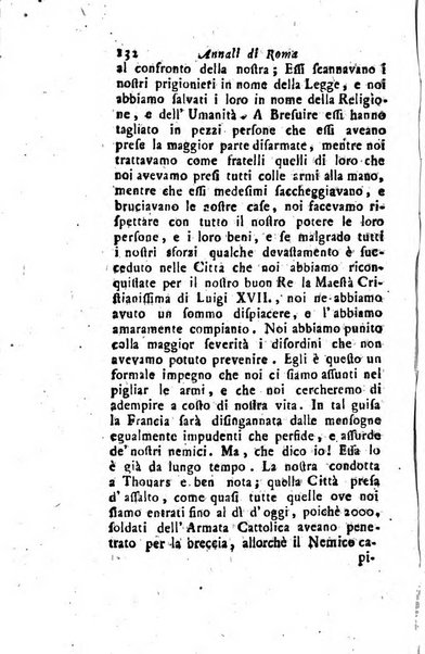 Annali di Roma opera periodica del sig. ab. Michele Mallio