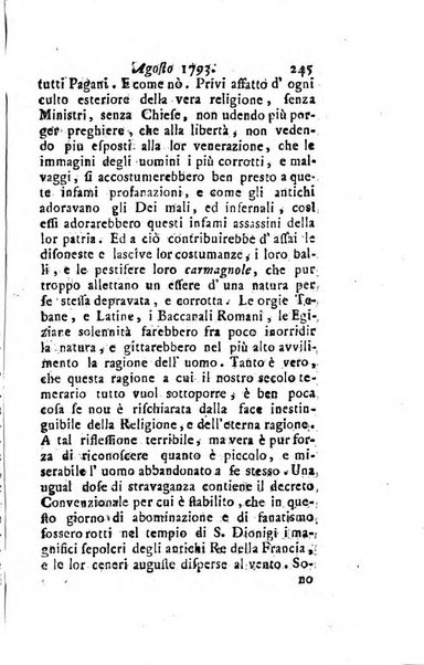 Annali di Roma opera periodica del sig. ab. Michele Mallio