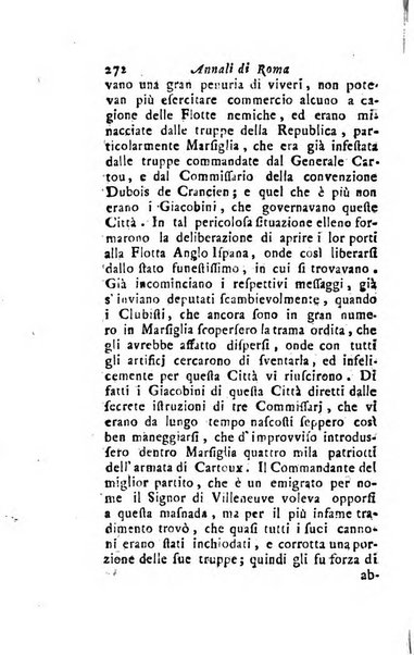 Annali di Roma opera periodica del sig. ab. Michele Mallio