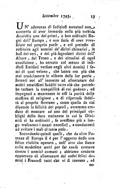 Annali di Roma opera periodica del sig. ab. Michele Mallio