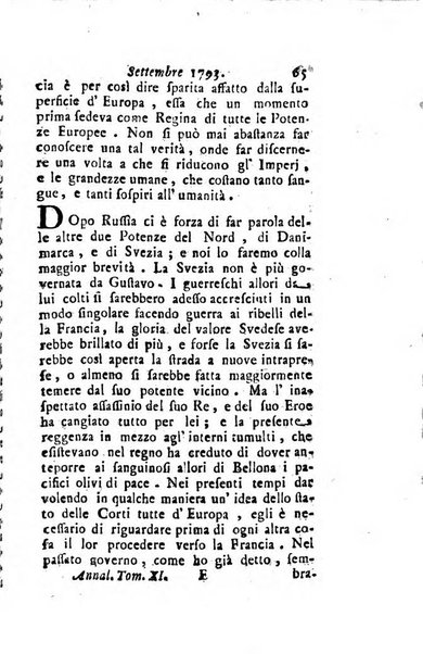 Annali di Roma opera periodica del sig. ab. Michele Mallio