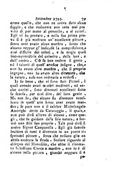 Annali di Roma opera periodica del sig. ab. Michele Mallio