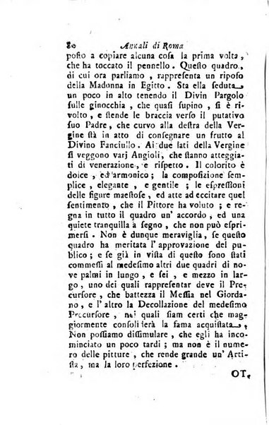 Annali di Roma opera periodica del sig. ab. Michele Mallio