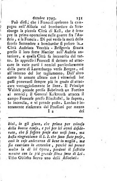 Annali di Roma opera periodica del sig. ab. Michele Mallio