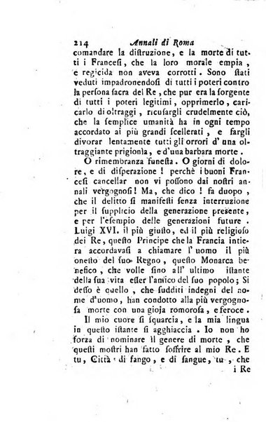 Annali di Roma opera periodica del sig. ab. Michele Mallio