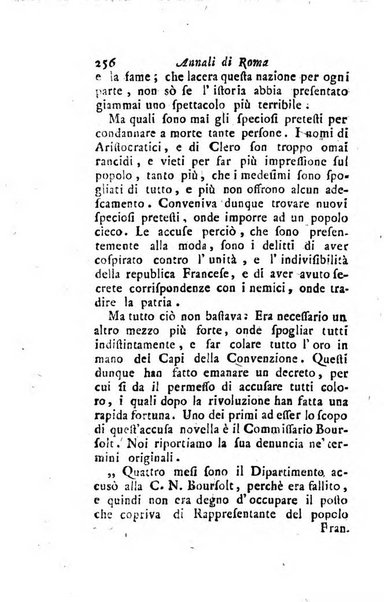 Annali di Roma opera periodica del sig. ab. Michele Mallio