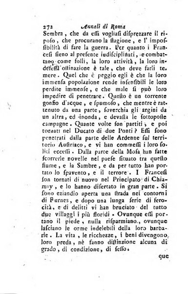 Annali di Roma opera periodica del sig. ab. Michele Mallio