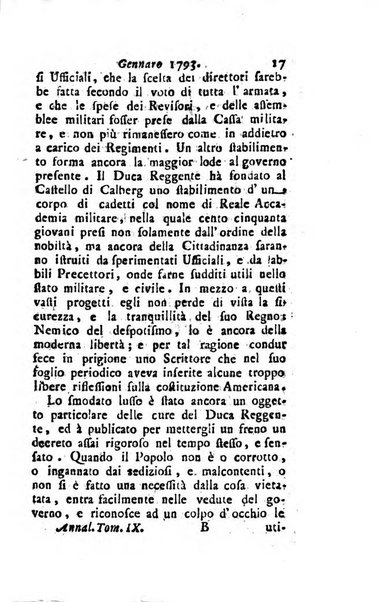 Annali di Roma opera periodica del sig. ab. Michele Mallio