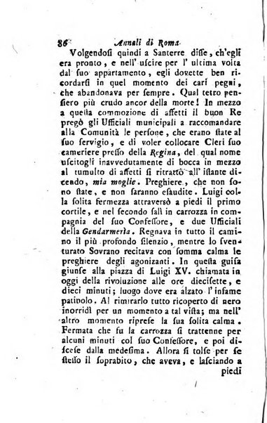 Annali di Roma opera periodica del sig. ab. Michele Mallio