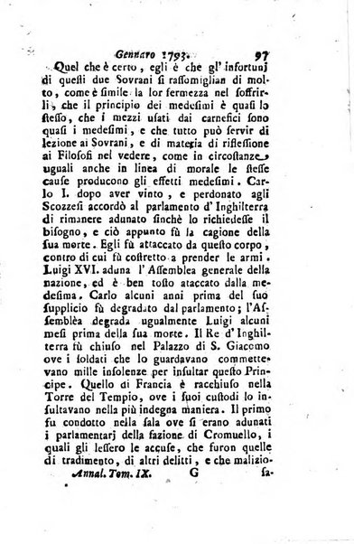 Annali di Roma opera periodica del sig. ab. Michele Mallio