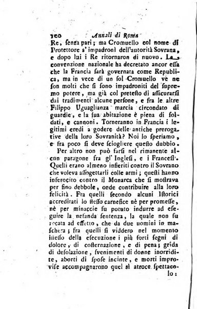 Annali di Roma opera periodica del sig. ab. Michele Mallio