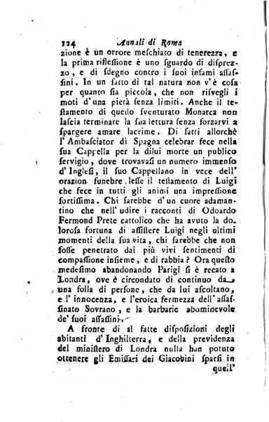 Annali di Roma opera periodica del sig. ab. Michele Mallio