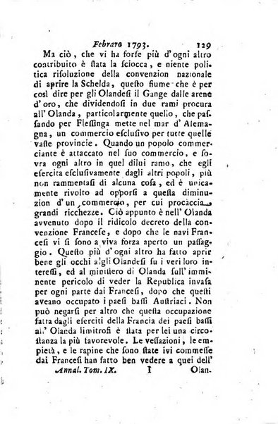 Annali di Roma opera periodica del sig. ab. Michele Mallio