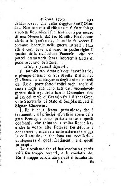 Annali di Roma opera periodica del sig. ab. Michele Mallio