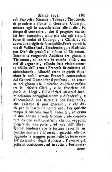 Annali di Roma opera periodica del sig. ab. Michele Mallio