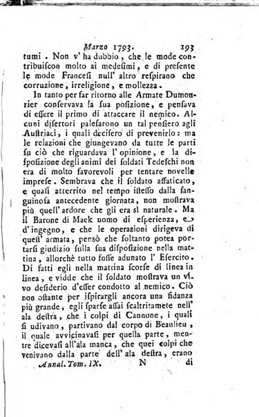 Annali di Roma opera periodica del sig. ab. Michele Mallio