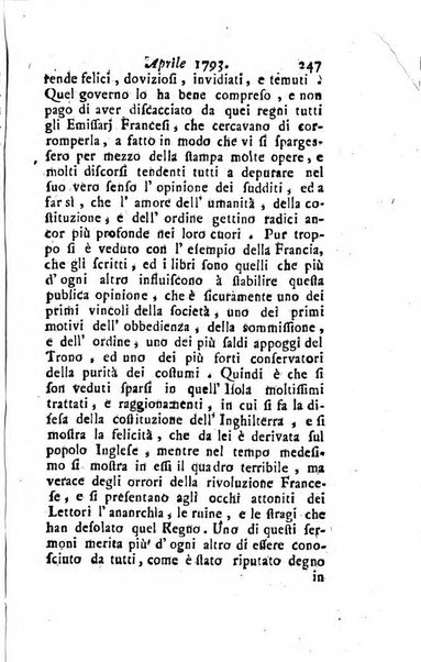 Annali di Roma opera periodica del sig. ab. Michele Mallio