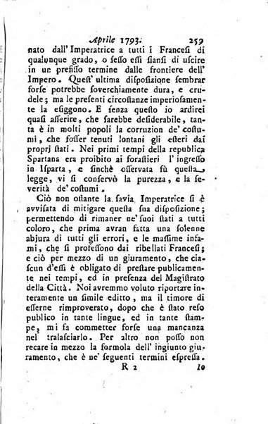 Annali di Roma opera periodica del sig. ab. Michele Mallio