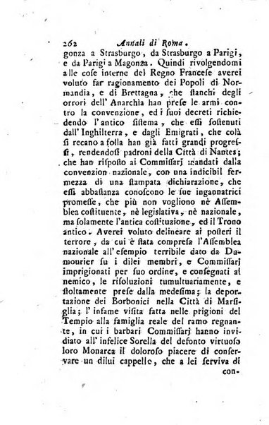 Annali di Roma opera periodica del sig. ab. Michele Mallio