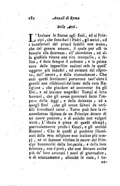 Annali di Roma opera periodica del sig. ab. Michele Mallio