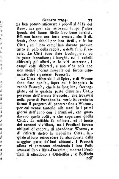 Annali di Roma opera periodica del sig. ab. Michele Mallio